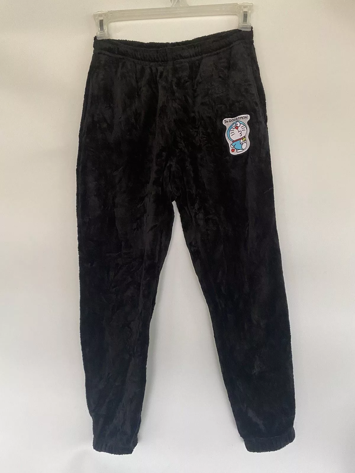 Cartoon Network Joggers Cartoon Network × Japanese Brand Doraemon Fujiko-Pro Fleece pants Black Japan