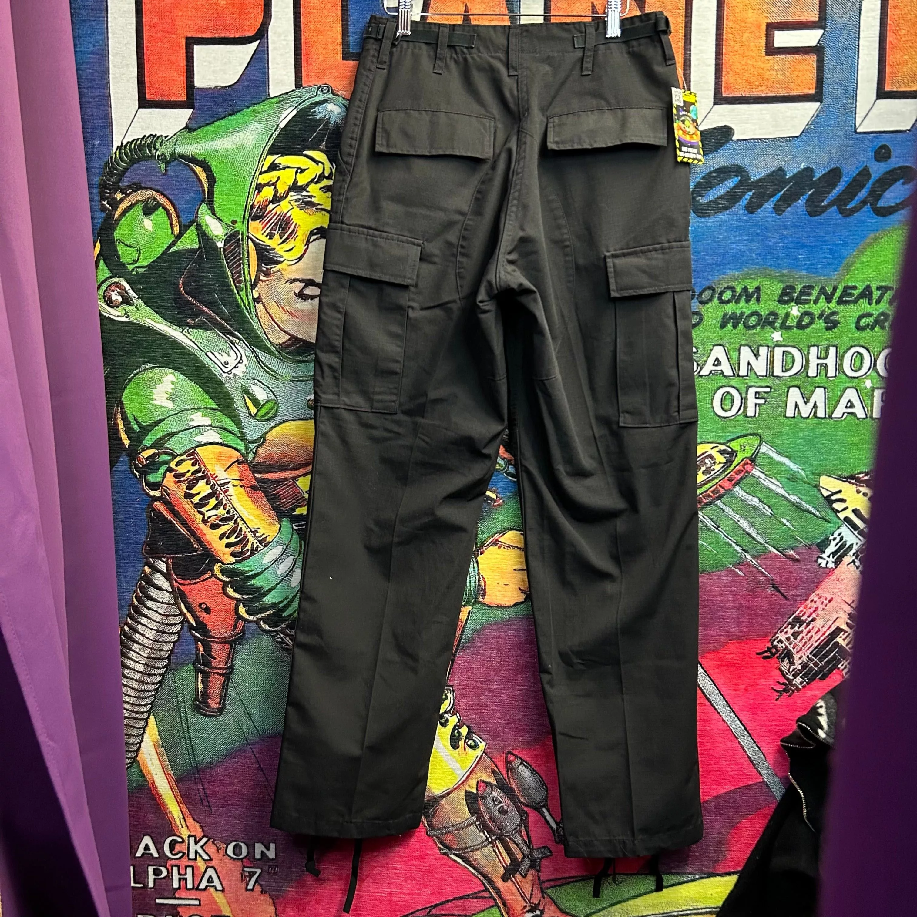 Propper Casual Pants Propper × Vintage Black Cargo Pants Size 30”