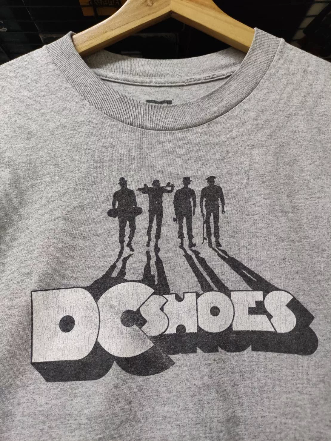 DC Short Sleeve T Shirts Rare! Vtg 00's Dc Shoes "A Clockwork Orange" Movie T-Shirt Gray Vintage