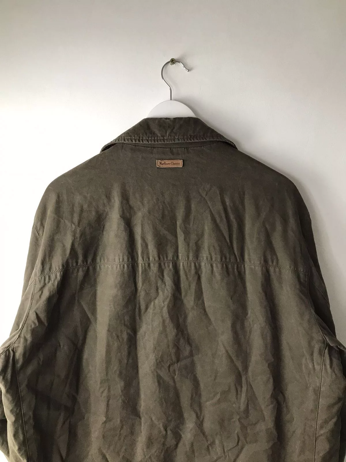 Marlboro Leather Jackets Marlboro Classics Quality Lable Windstoper Buttoned Jacket Brown Streetwear