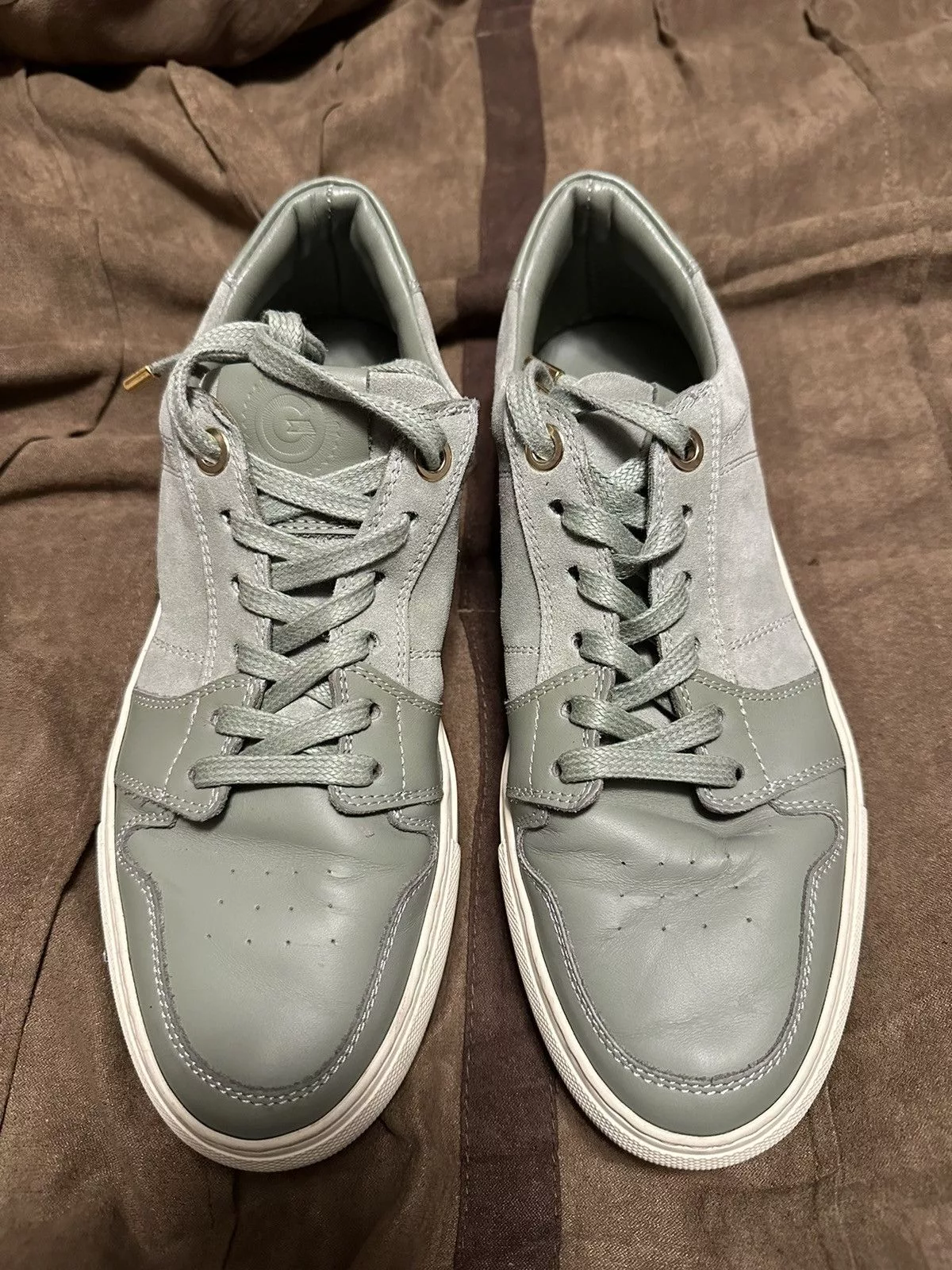 Greats Low Top Sneakers Greats Italy Billions Money Green Sneakers Size 40 EU