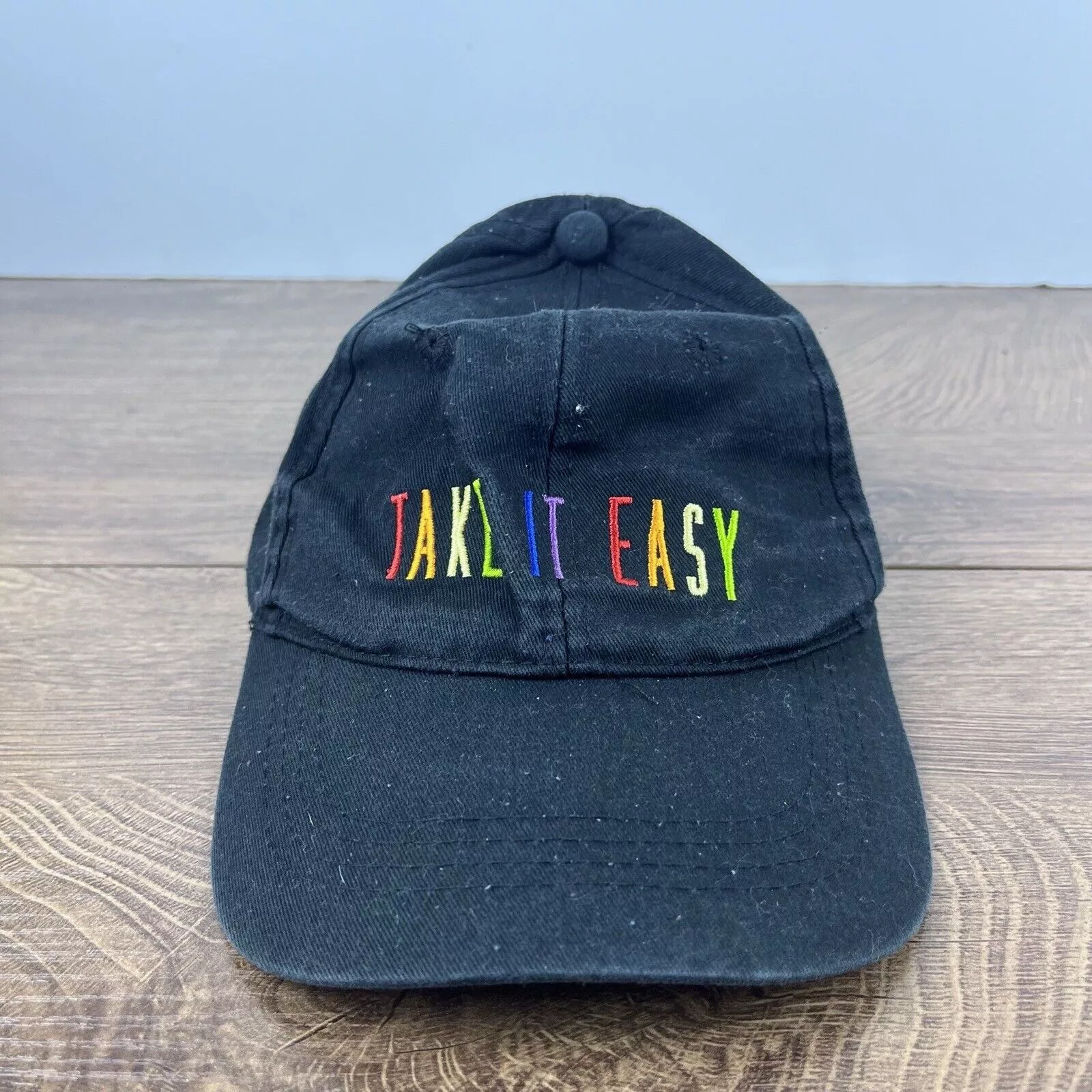 Other Hats Other Take it Easy Hat Take her Easy Black Hat Adjustable Adult Fi