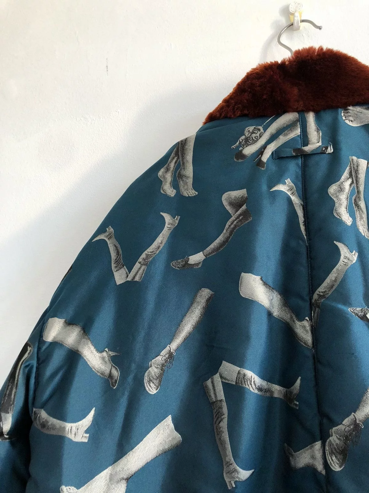 Jean Paul Gaultier Heavy Coats Jean Paul Gaultier aw 92 french cancan kimono coat Blue