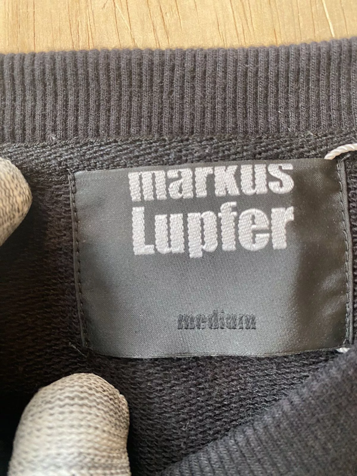 Markus Lupfer Sweatshirts Hoodies Markus Lupfer Leopard Sweatshirt Blue