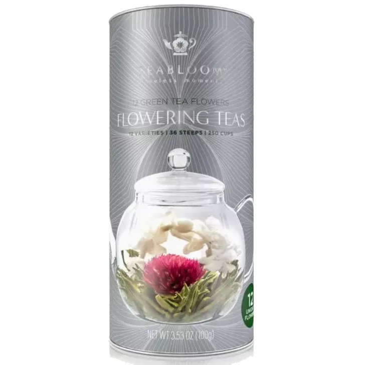 Teabloom Flowering Tea - 12 Unique Varieties