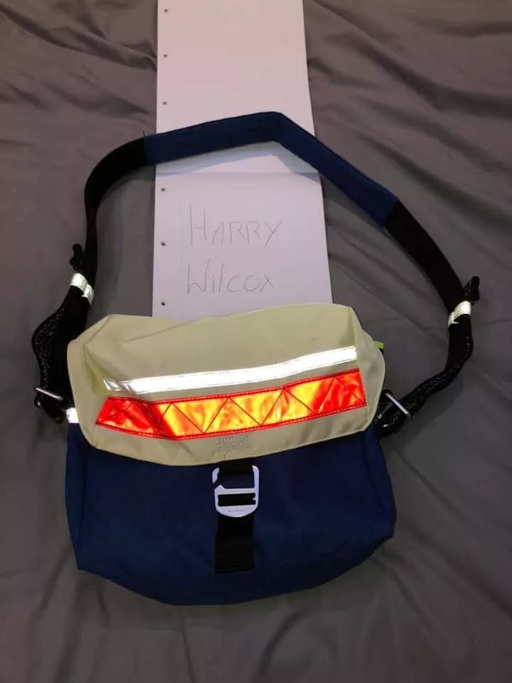 Acne Studios Bags Luggage Acne Studios Post Bag Blue