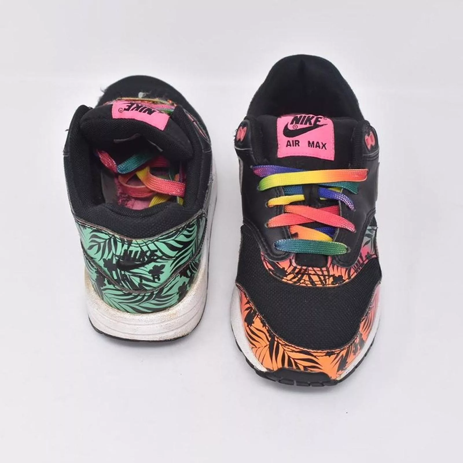 Nike Low Top Sneakers Nike Air Max 1 Tropical Rainbow Black