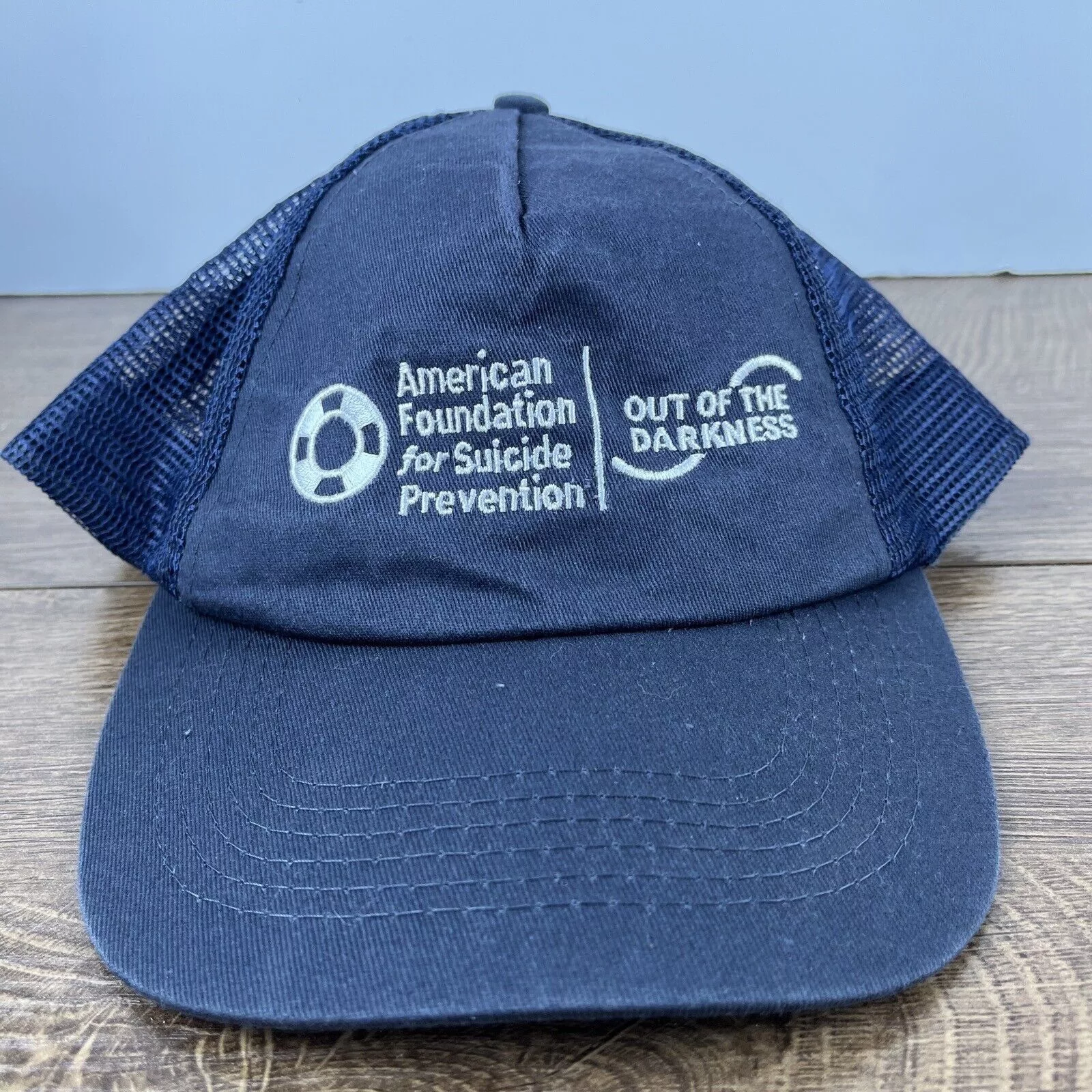 Other Hats Other American Foundation for Suicide Prevention Blue Hat Adjustab