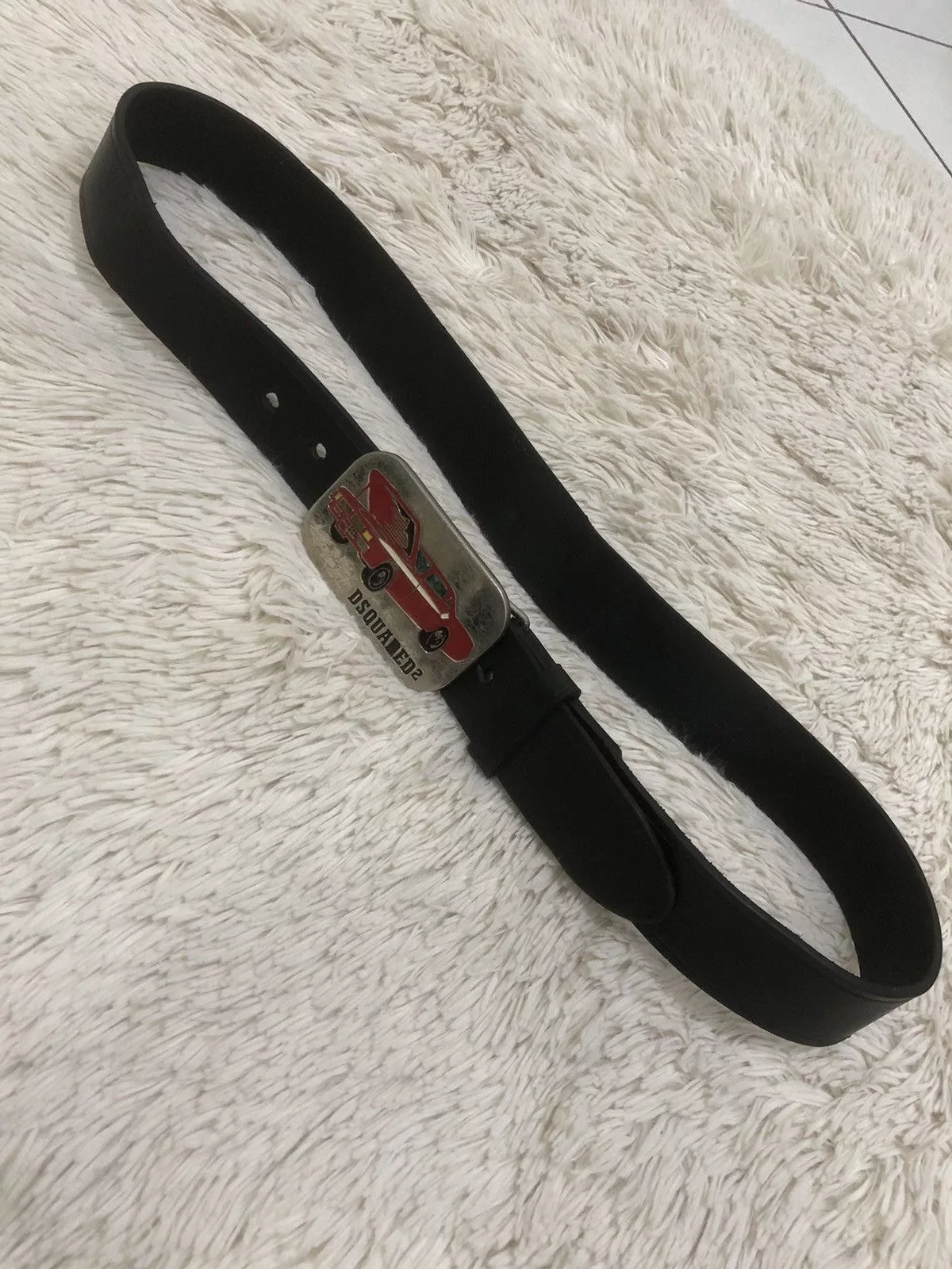 Dsquared2 Belts Dsquared2 Leather Belt Black