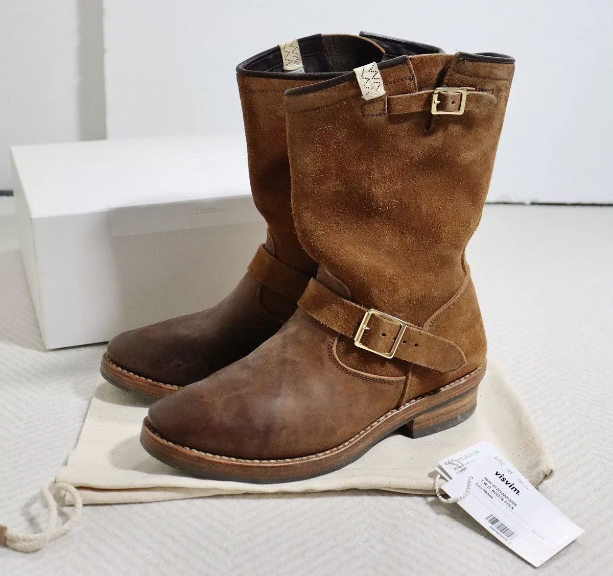 Visvim Boots Visvim 22ss T.W.O Boots Folk two（Horsehide） Brown