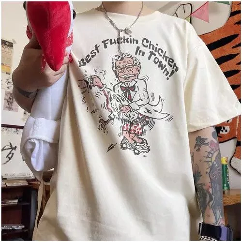 Individualized Shirts Short Sleeve T Shirts Individualized Shirts Retro punk t shirt Multi Avant-Garde