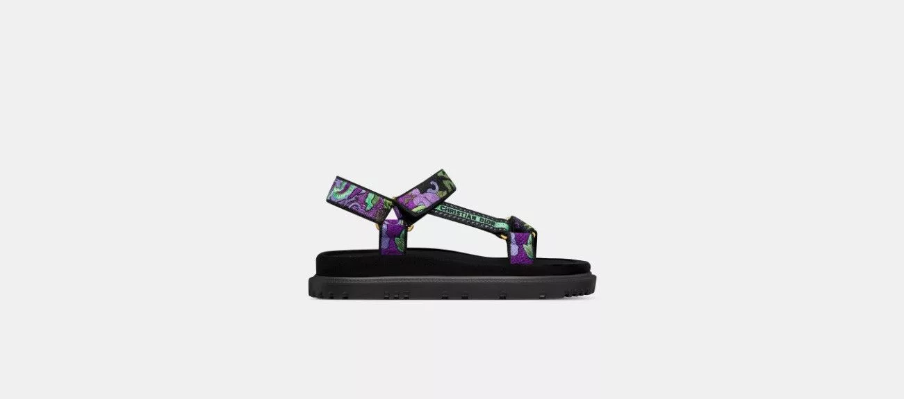 Dior Sandals Dior o1w1db10724 D-Wave Sandals in Multicolor