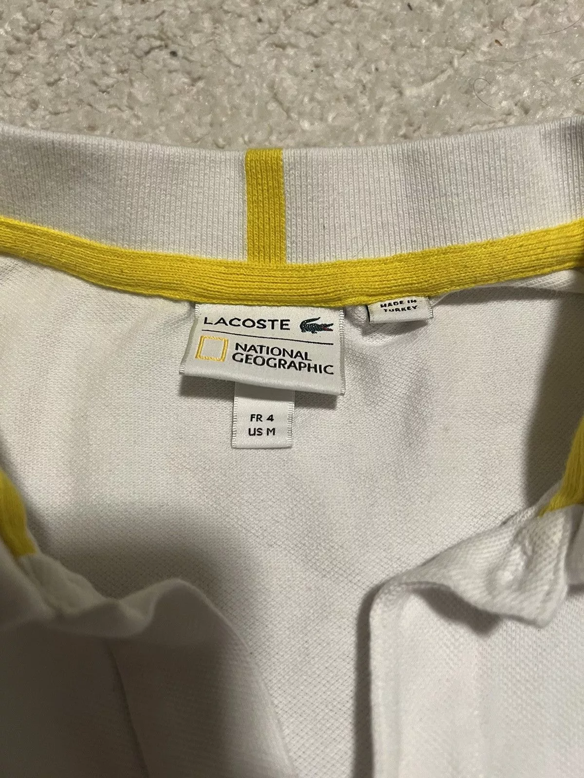 Lacoste Polos Lacoste National Geographic Collaboration Polo White
