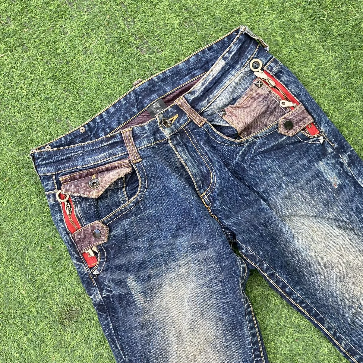 semanticdesign Denim semanticdesign SEMANTIC DESIGN FLARED BOOTCUT JEANS Blue