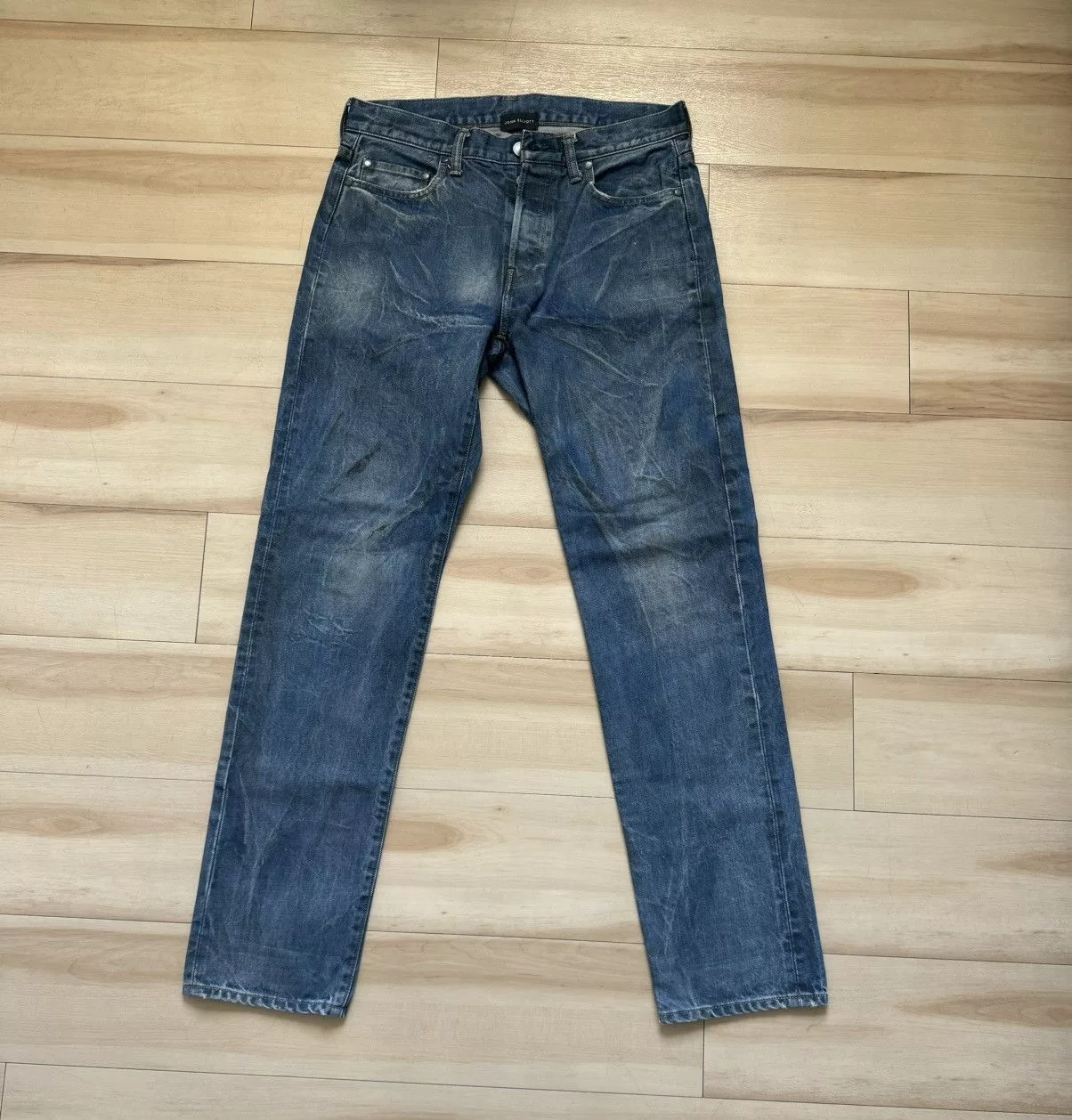 John Elliott Denim John Elliott John Elliot Daze Jeans Regular Fit Blue