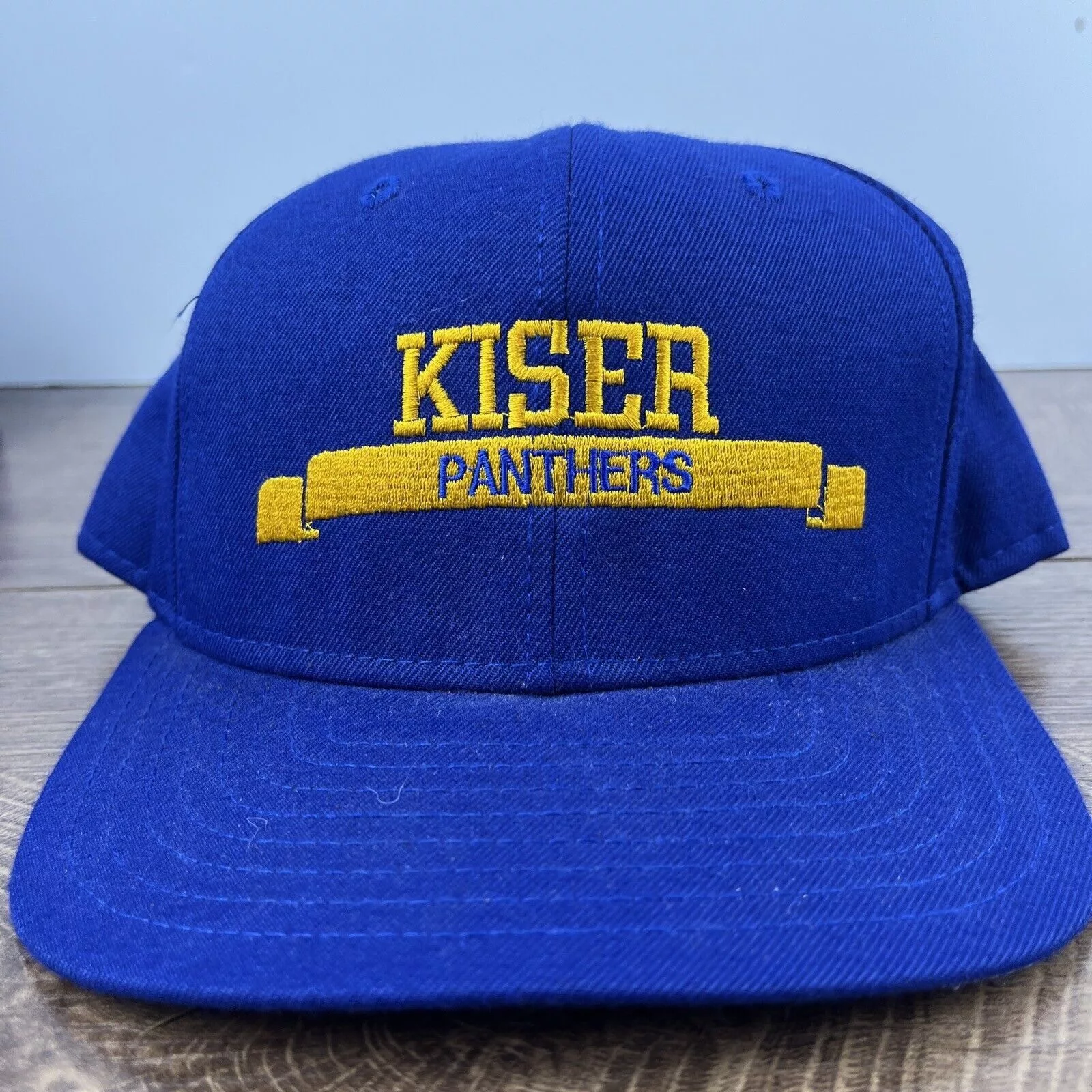 Other Hats Other Kiser Panthers Hat Kiser Panthers Blue Hat Snapback Adjustab