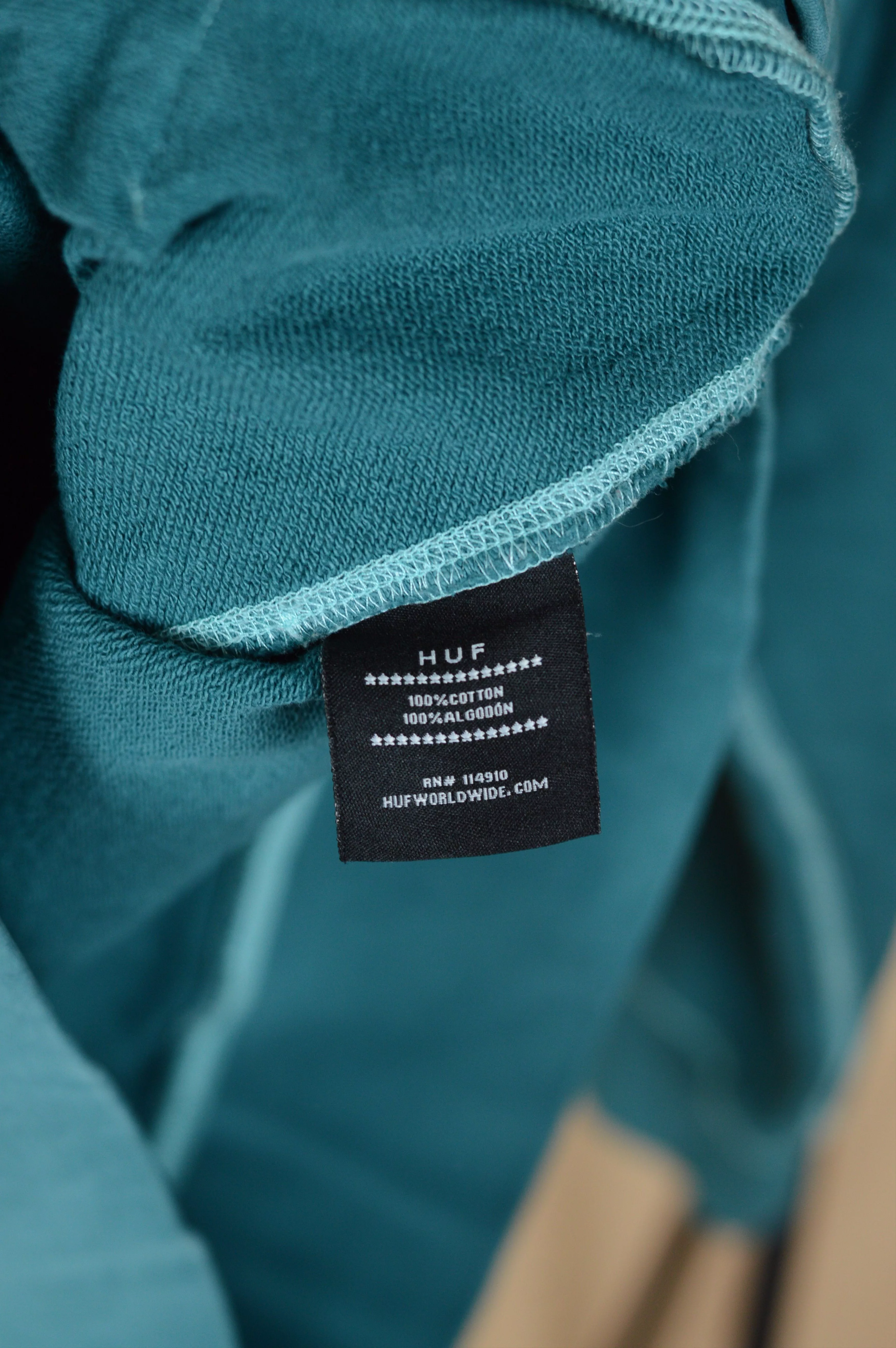 Huf Sweatshirts Hoodies Huf × Thrasher Thrasher Huf Worlwide Hoodie Blue