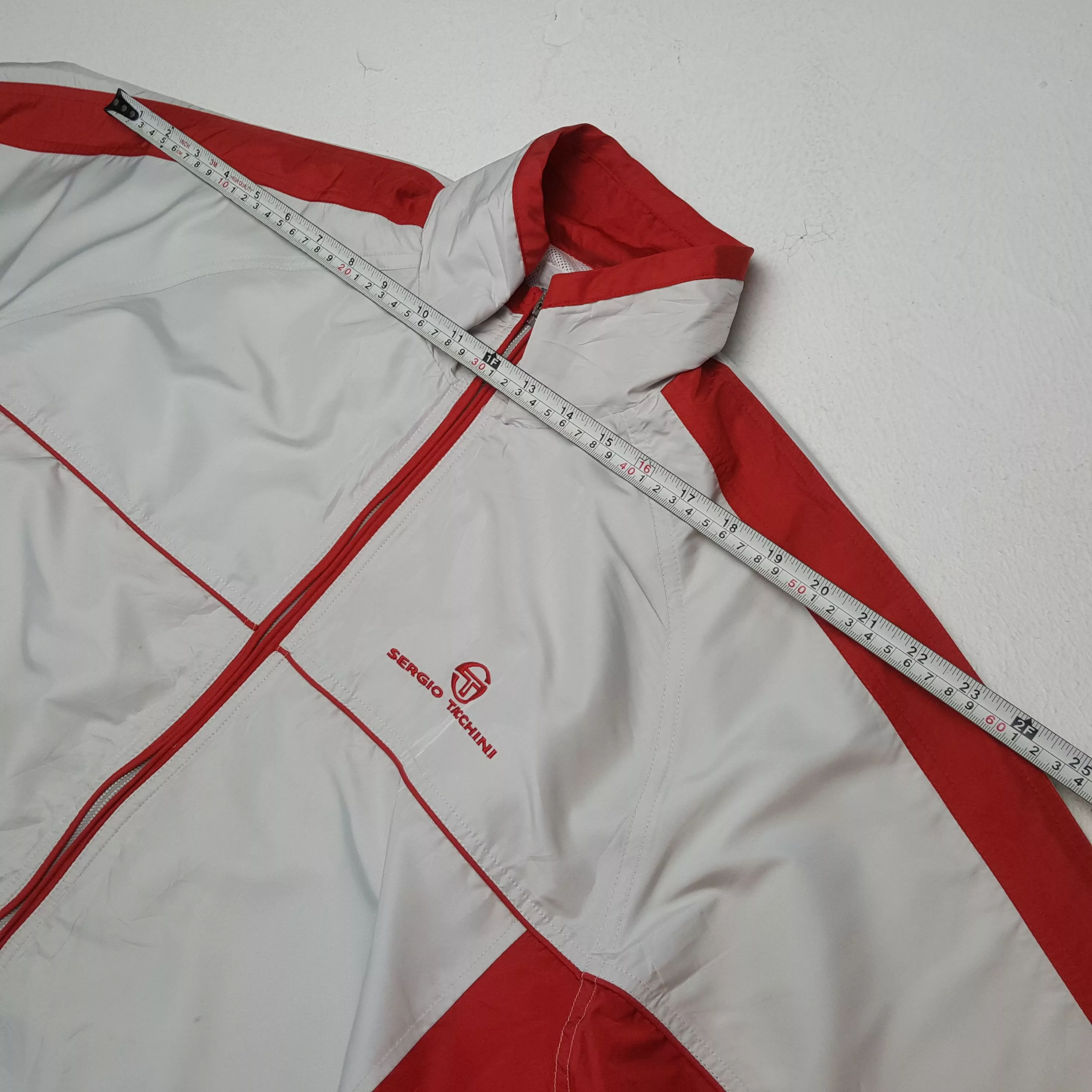Sergio Tacchini Light Jackets Sergio Tacchini × Vintage SERGI TACCHINI Small Logo Design Sportswear Jacket Red