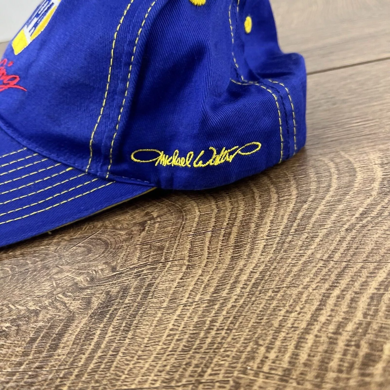 Other Hats Other Bill Davis Racing Hat NASCAR Racing Hat Blue Cap Adjustable