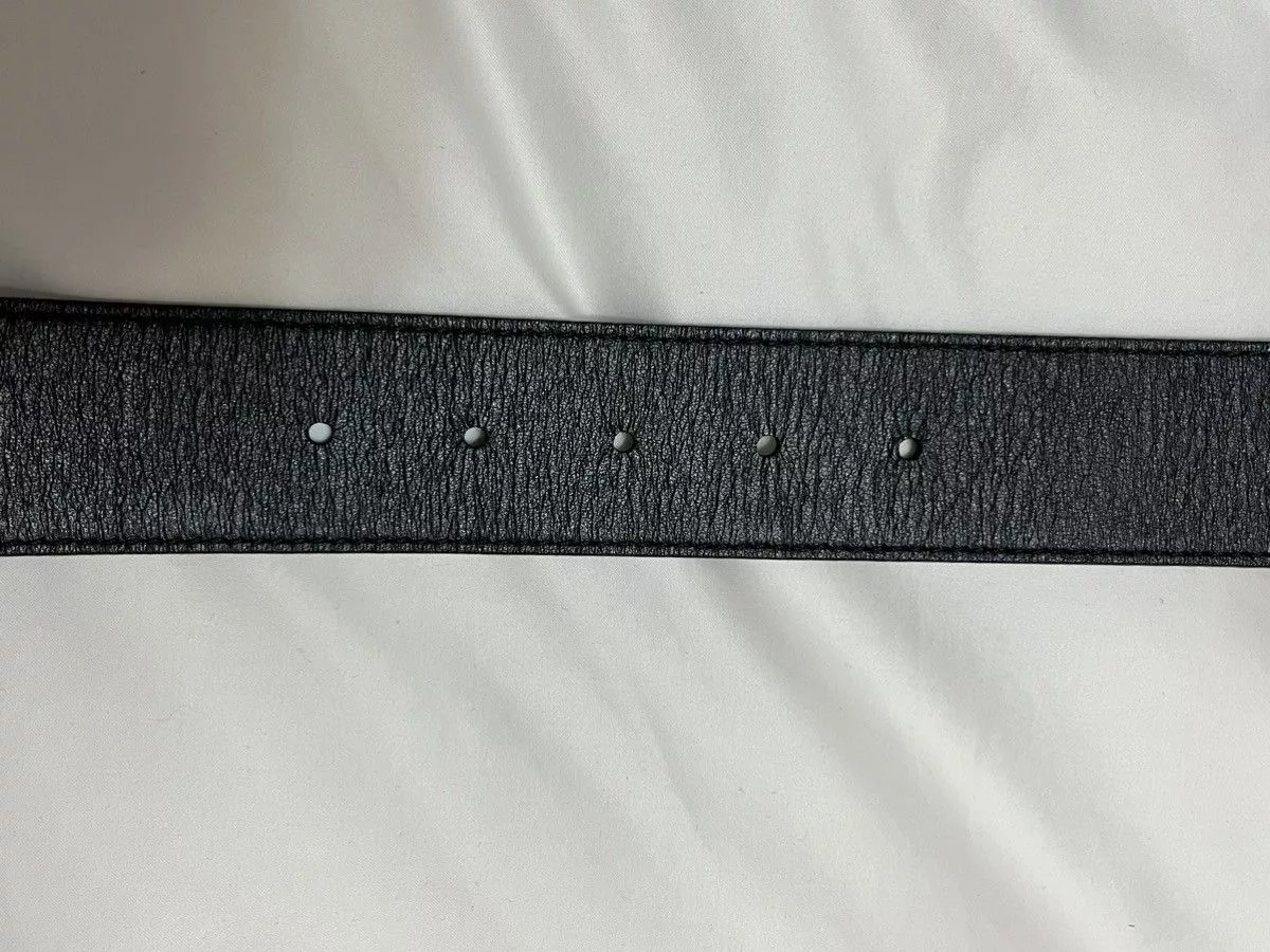 Louis Vuitton Belts Louis Vuitton Initiales Reversible Leather Belt 85cm Black