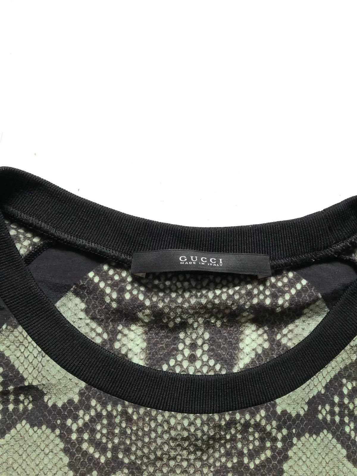 Gucci Blouses Gucci Silk Python Print Blouse Multi