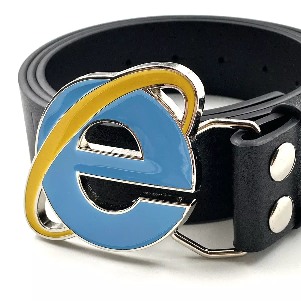 Drought Belts Drought × Microsoft 2023 DROUGHT INTERNET EXPLORER BELT Black Vintage