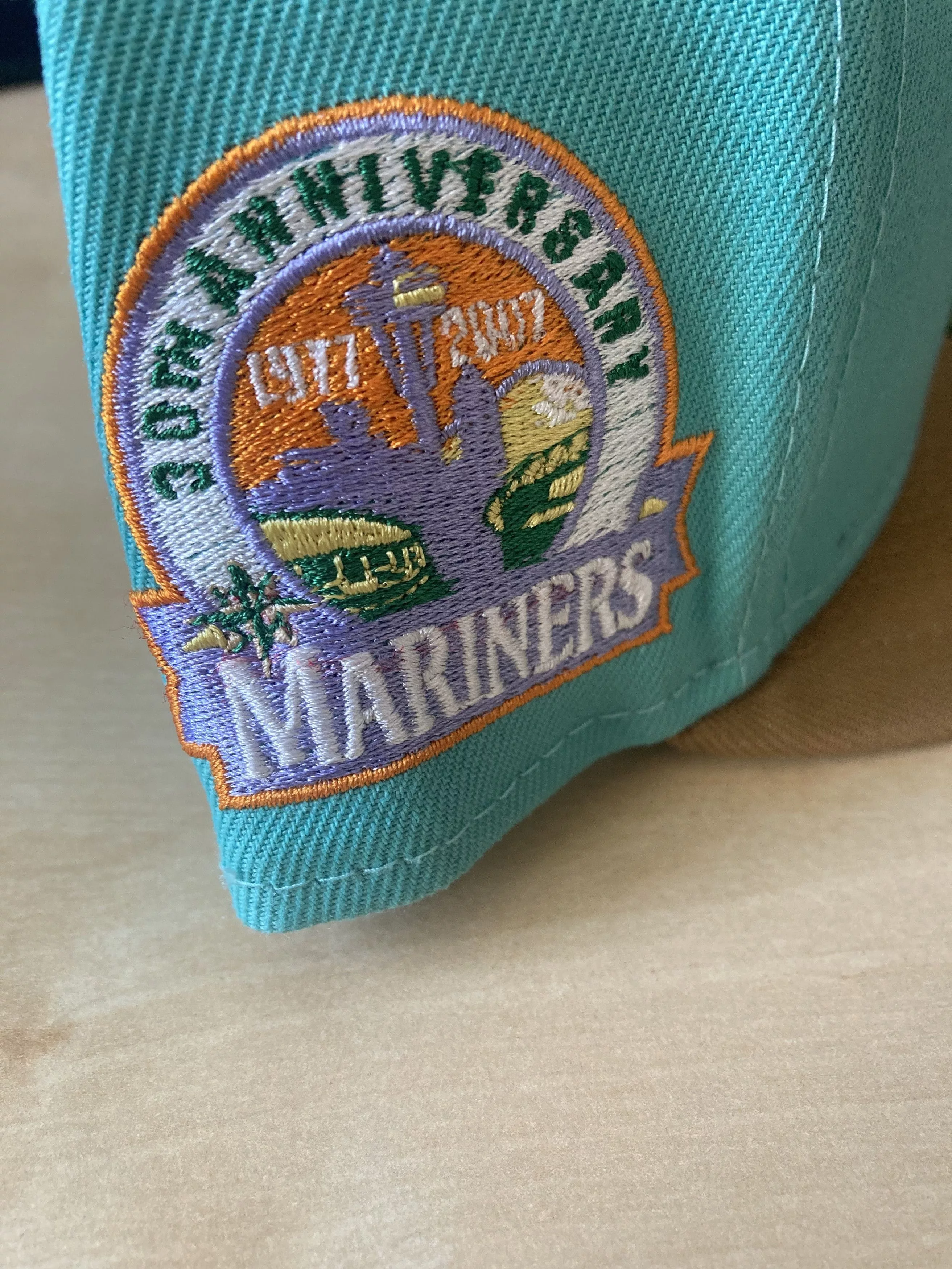 New Era Hats New Era Seattle Mariners "Squidward" Fitted 4ucaps Blue