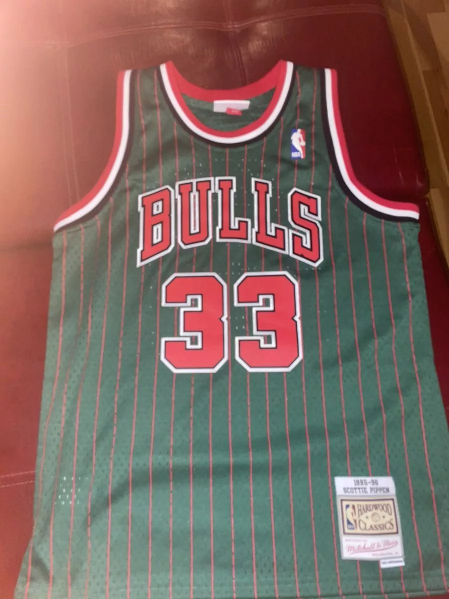 Mitchell & Ness Jerseys Mitchell & Ness Chicago Bull Pippen Youth Jersey Green Sportswear