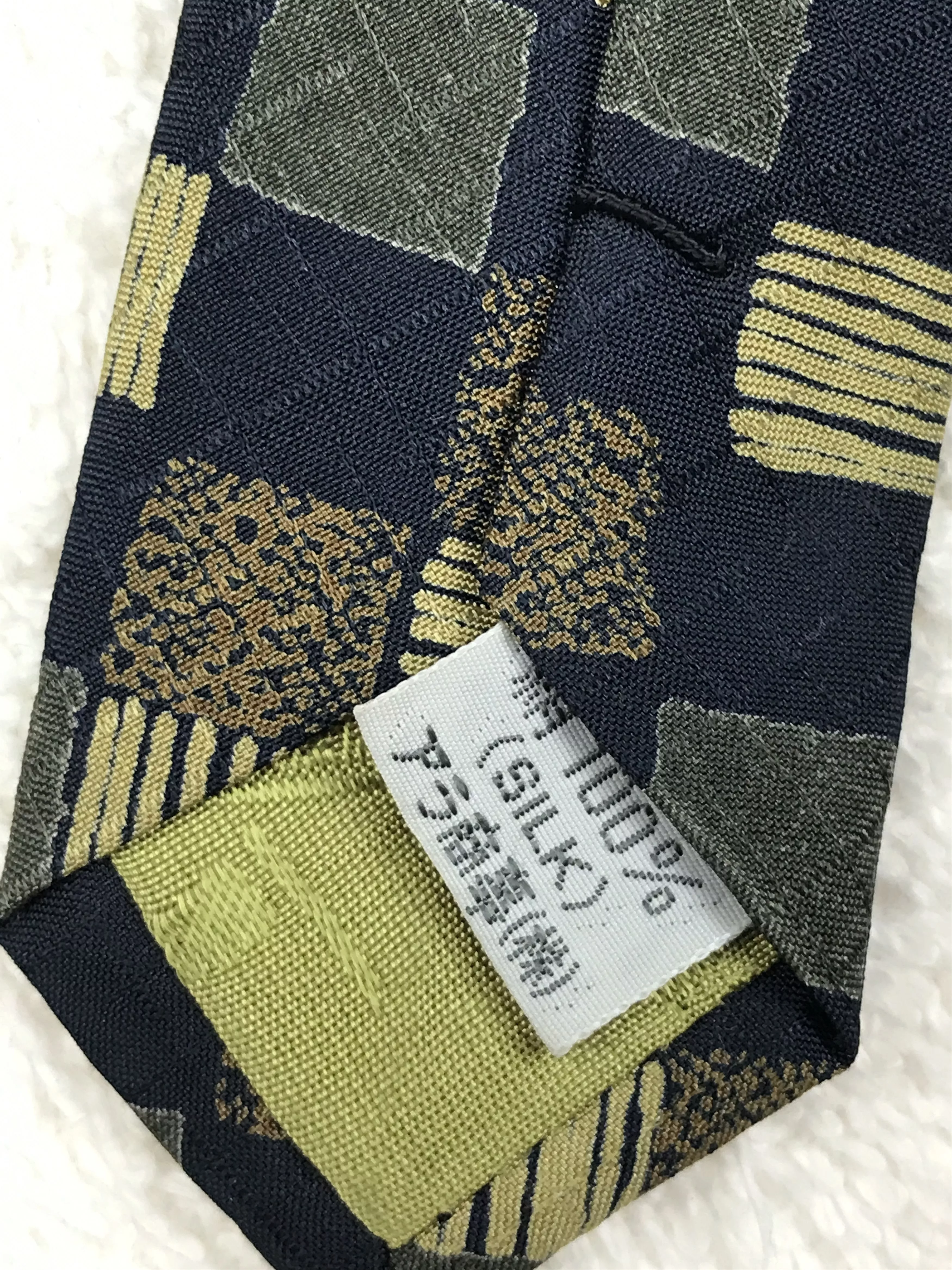 Designer Ties Pocketsquares Designer × Krizia Uomo × Vintage Vintage Of Krizia Silk Necktie Multi