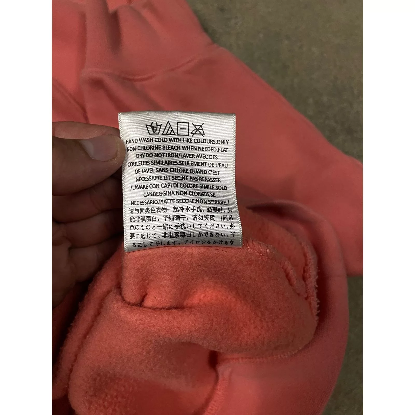 Essentials Sweatshirts Hoodies Essentials Hoodie Red Used Small