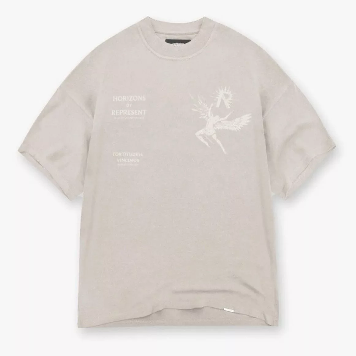 Represent Clo. Short Sleeve T Shirts Represent Clo. 🌿Represent Clo Icarus Relaxed T-Shirt - Taupe🌿 Brown
