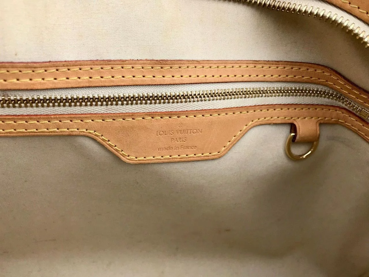 Louis Vuitton Handle Bags Authentic Louis Vuitton Monogram Vernis Leather Brea MM Bag Yellow