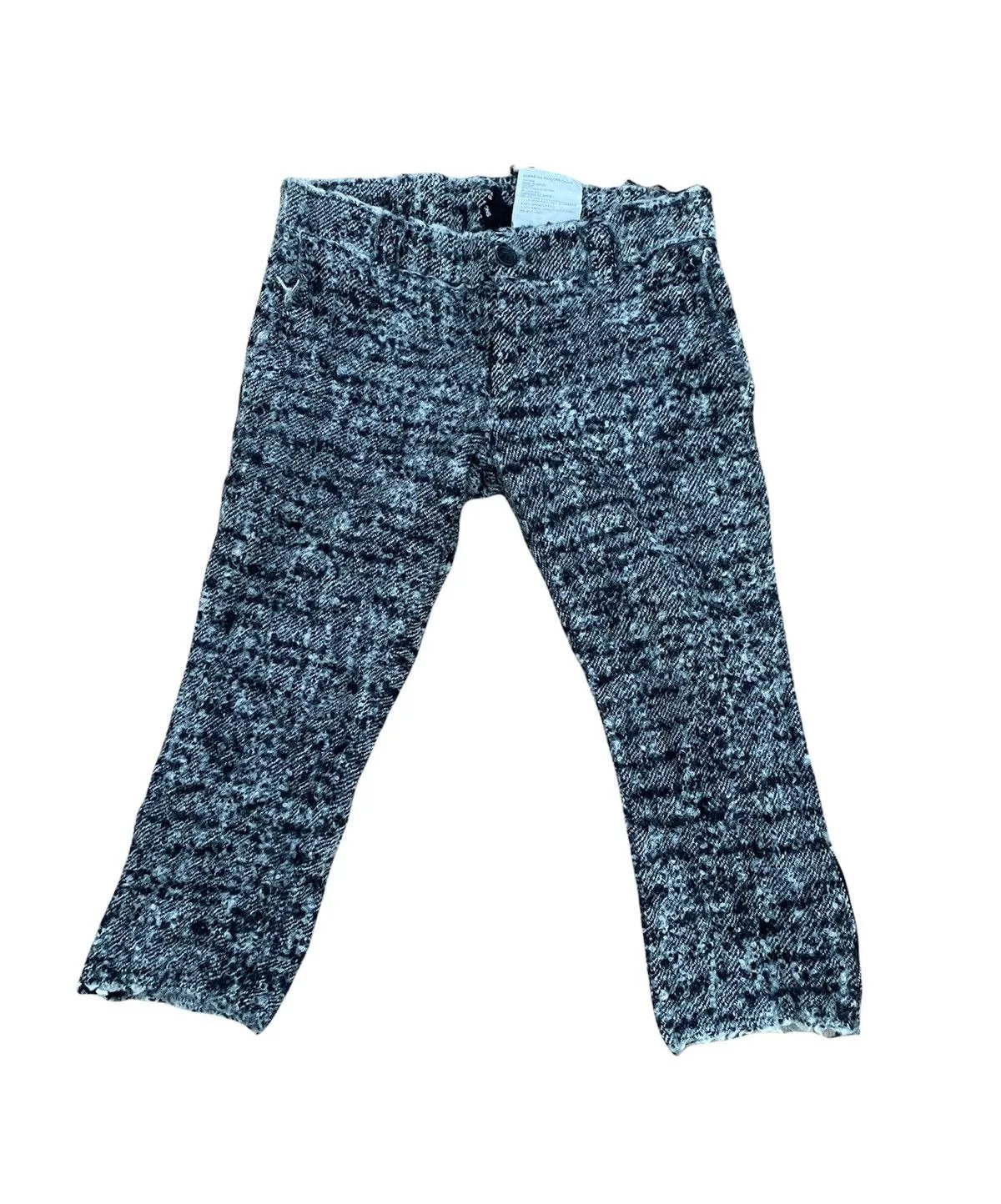 Comme des Garcons Cropped Pants Comme des Garcons TRICOT COMME DES GARÇONS 3 QUARTER PANTS ZIPPER BOTTOM Multi