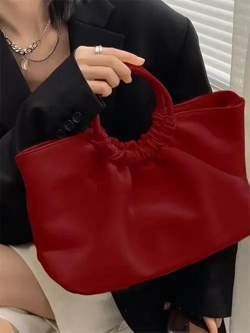 Japanese Brand Handle Bags Japanese Brand red handbag Streetwear