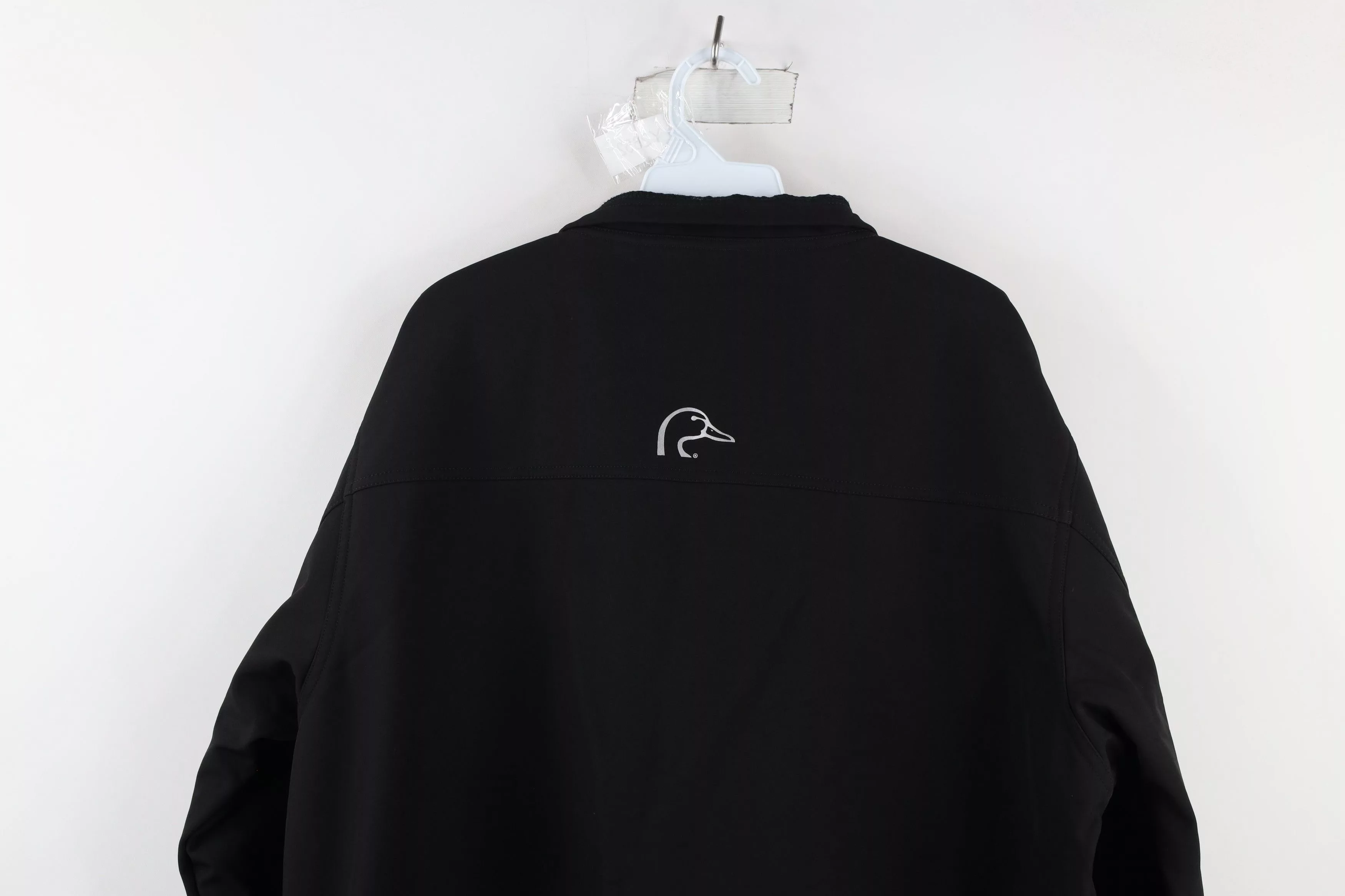 Vintage Light Jackets Vintage Ducks Unlimited Fleece Lined Softshell Jacket Black