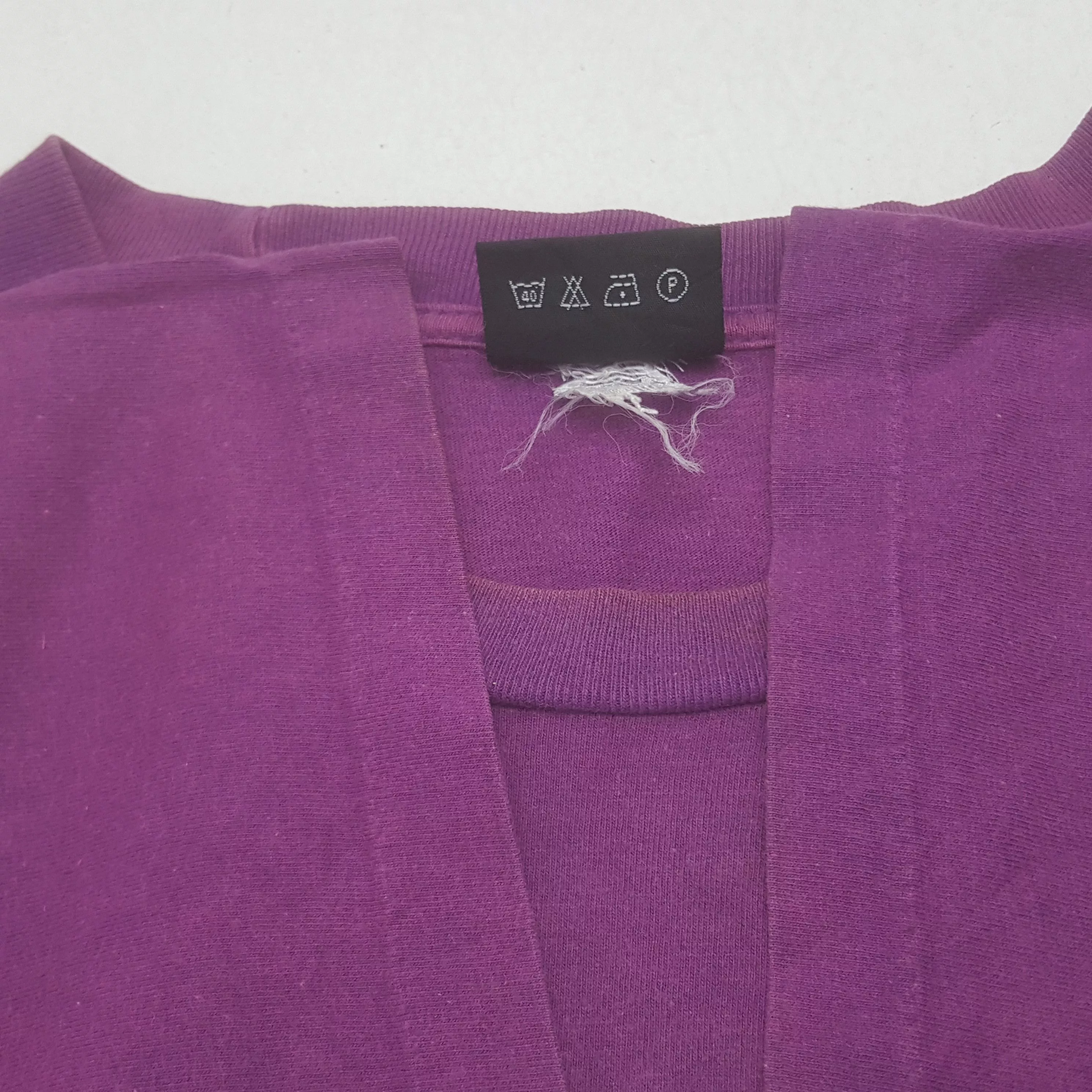Nirvana Short Sleeve T Shirts Nirvana × Vintage Vintage Nirvana Nevermind American Grunge Band Tshirt Purple