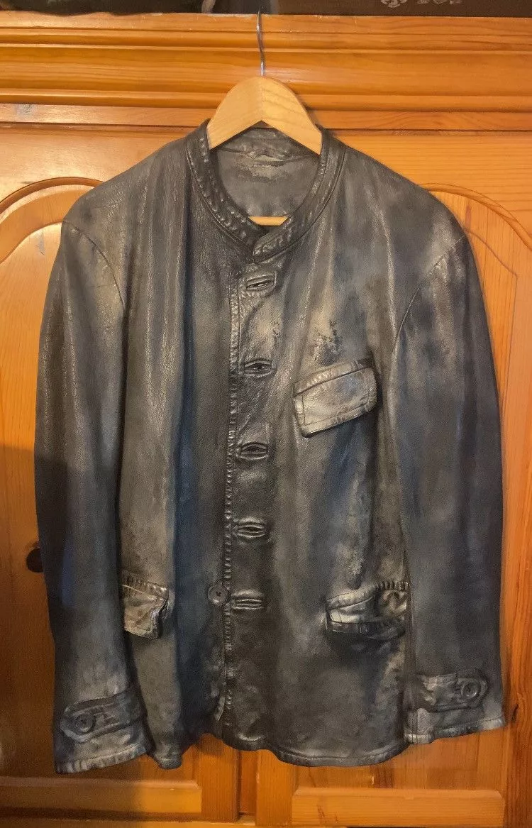 numero 10 Leather Jackets Numero 10 leather jacket Gray