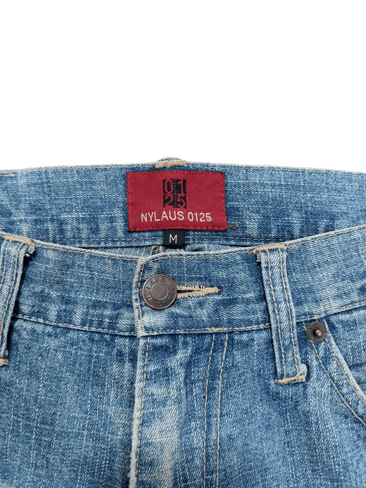 Designer Denim Designer × If Six Was Nine Nylaus 0125 Patchwork Denim Blue