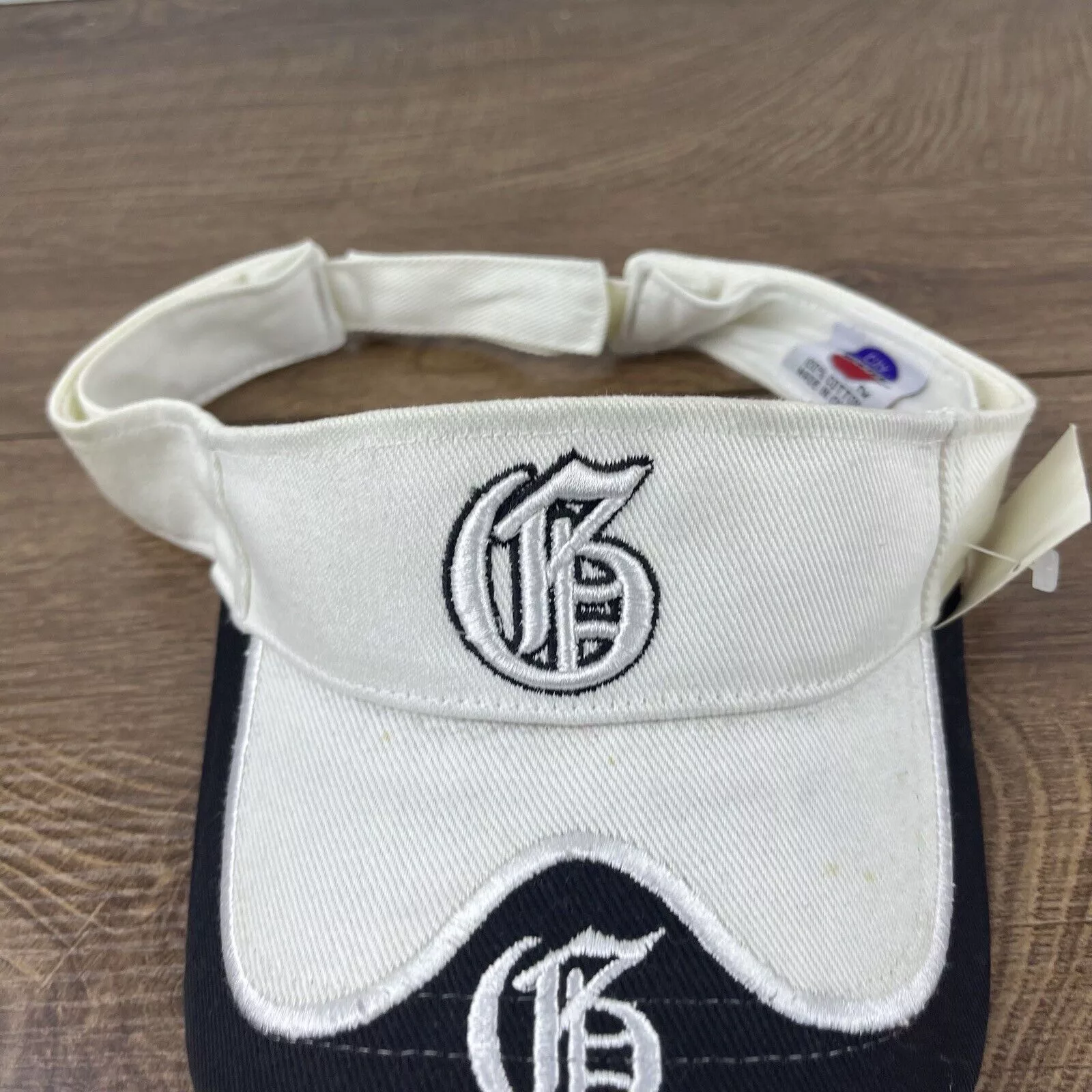 Other Hats Other Cincinnati Visor Hat White Cap Hat Cincy Adjustable Hat Whit