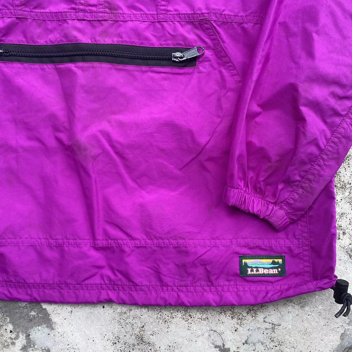 L.L. Bean Light Jackets L.L. Bean L.L Bean Half zip Windbreaker Raincoat Jacket Purple