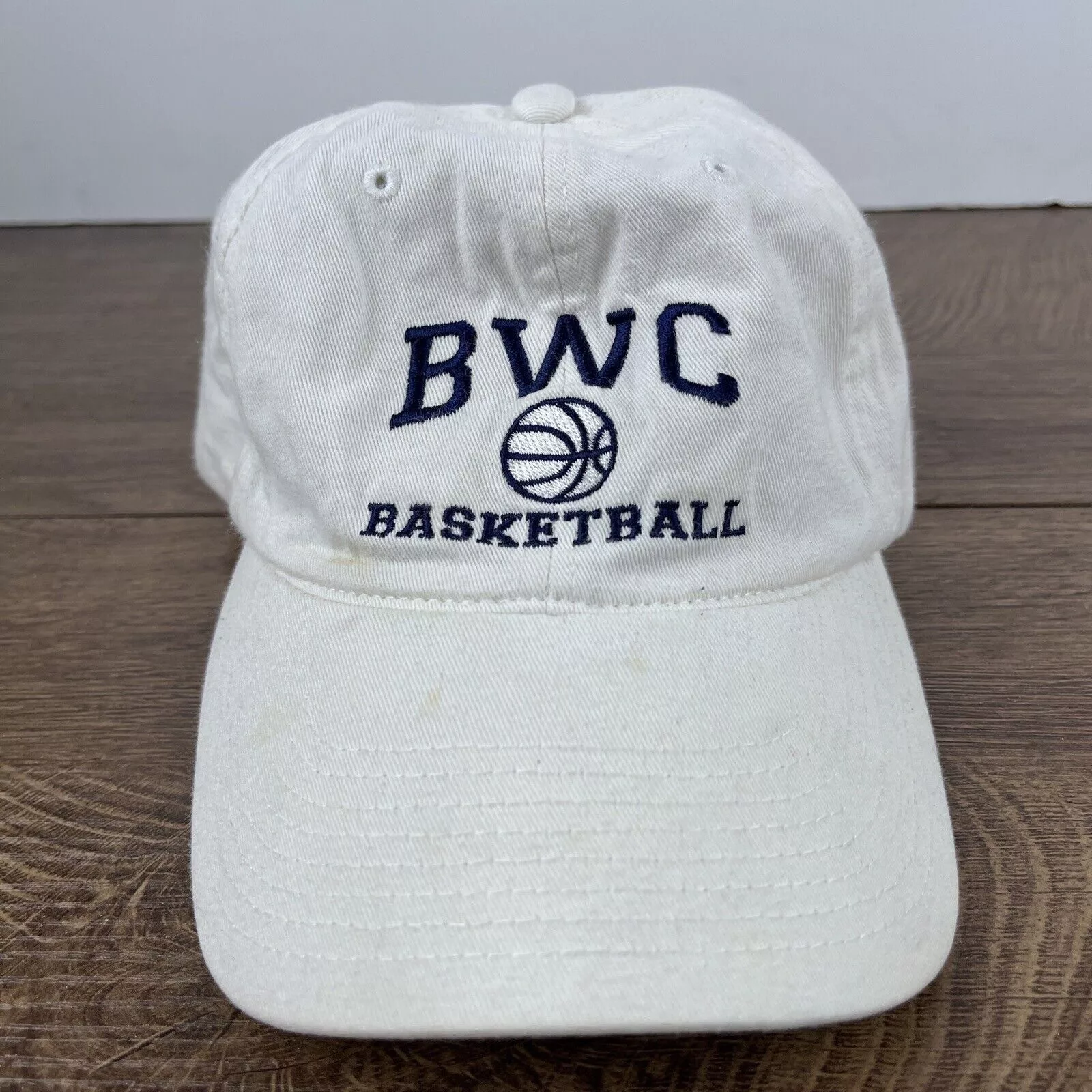 Other Hats Other BWC Basketball Hat Baldwin Wallace White Adjustable Hat Adul