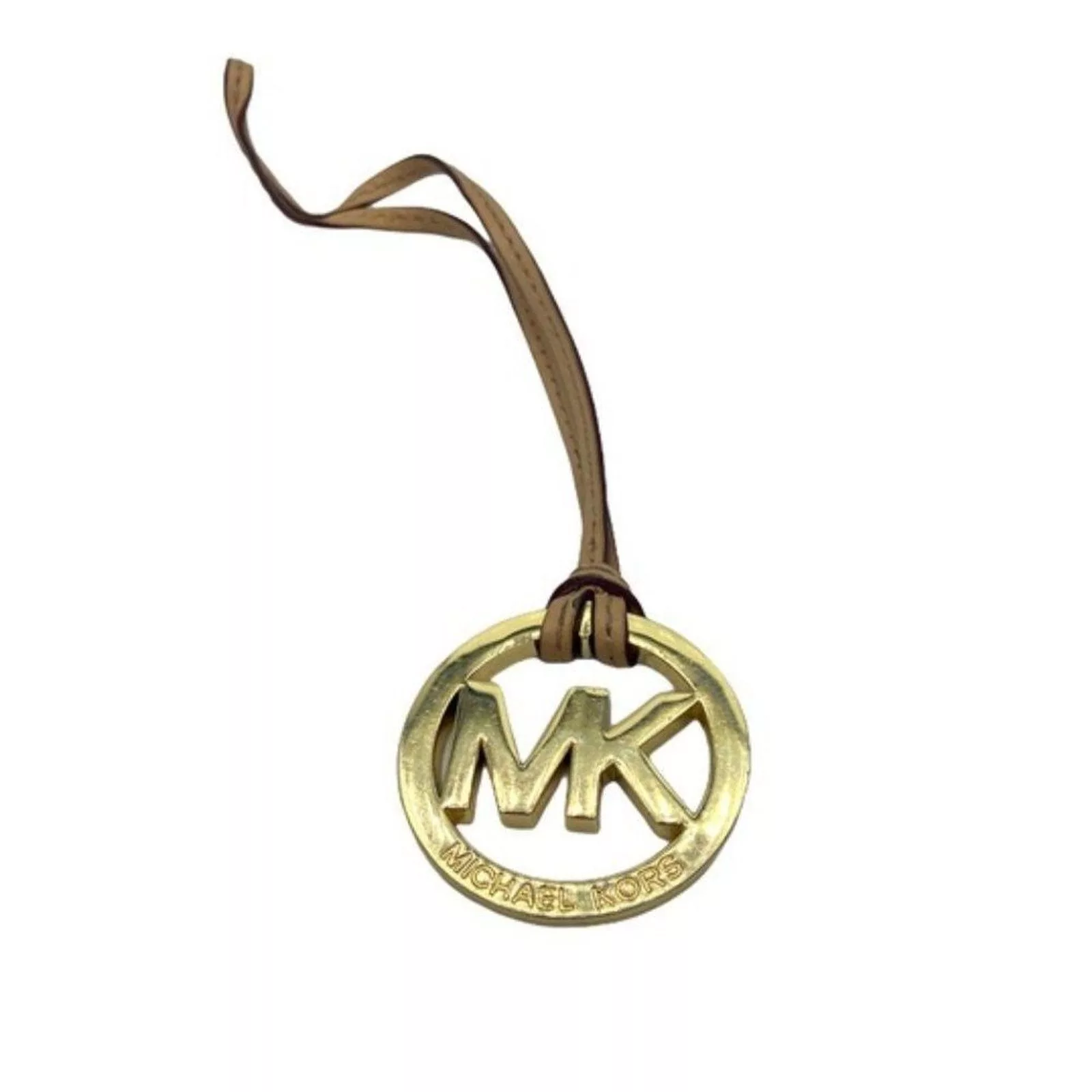 Michael Kors Miscellaneous Authentic MICHAEL KORS Logo Bag Charm Brown