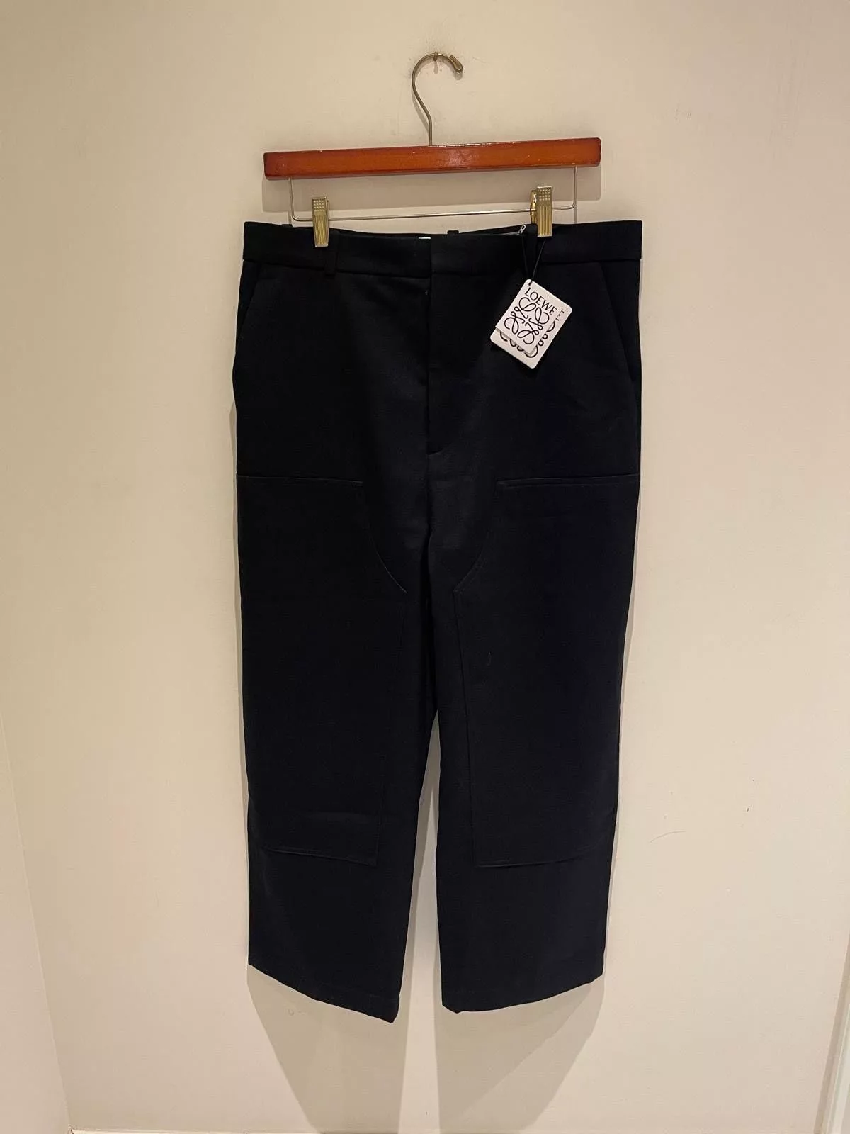 Loewe Casual Pants Loewe Black Trouser Pants