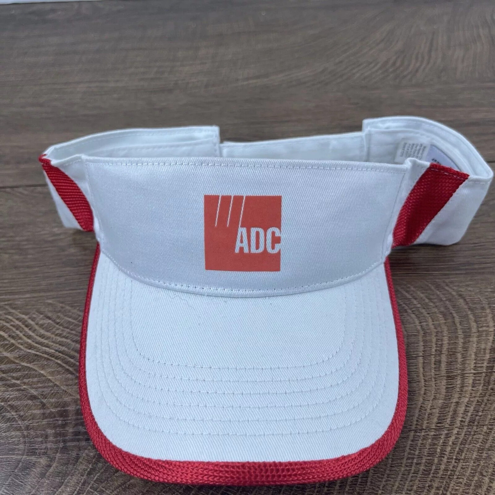 Other Hats Other ADC W Visor Hat White ADC Cap Hat Adjustable Hat ADC White A