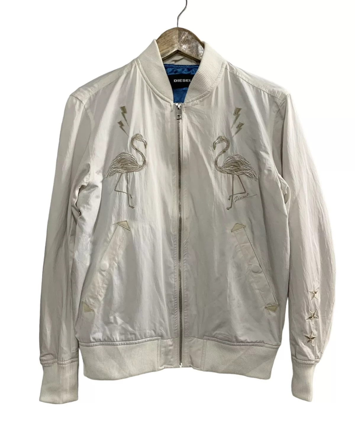 Diesel Bombers Diesel miami dreaming bomber jacket White Luxury