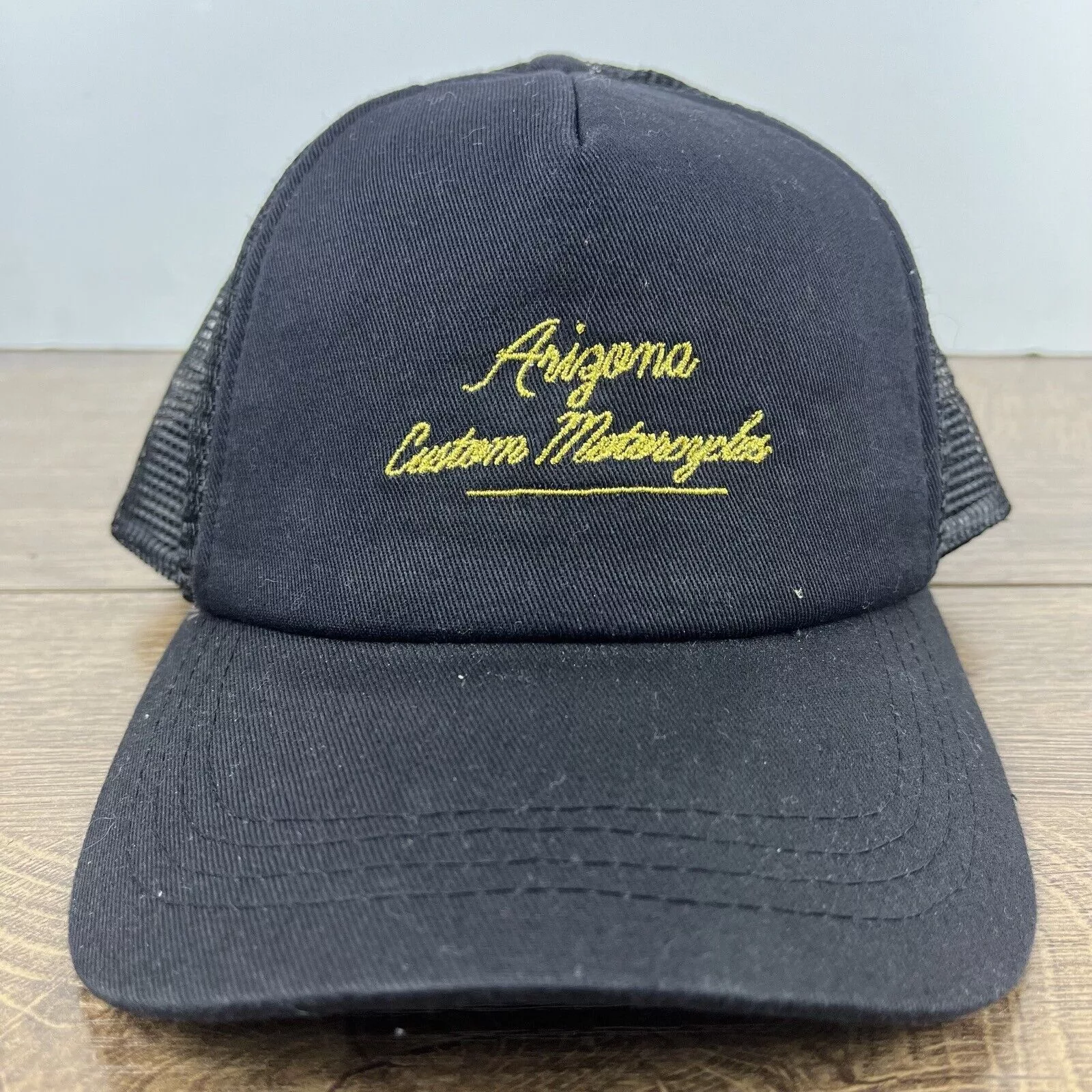 Other Hats Other Arizona Custom Motorcycles Snapback Hat Black Hat Adjustable