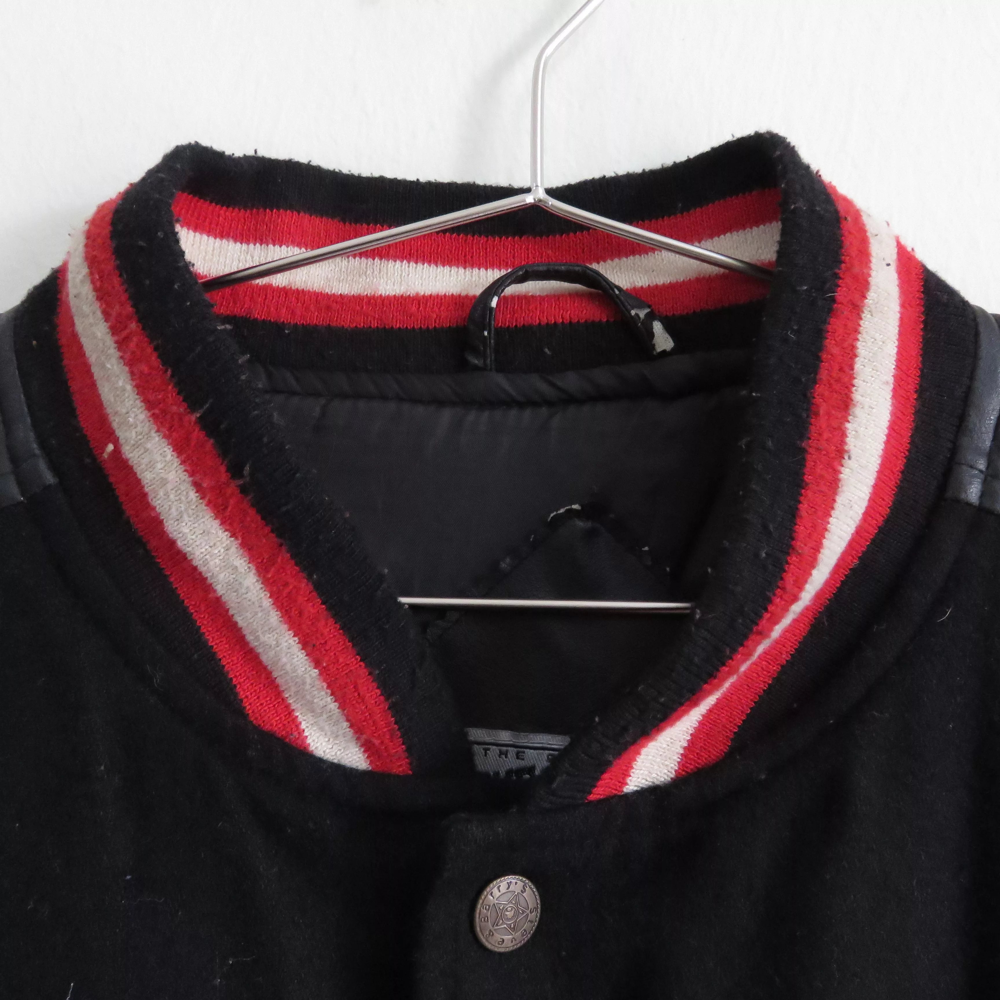 Vintage Light Jackets Vintage Marshall Embroidered Oversize Varsity Multi