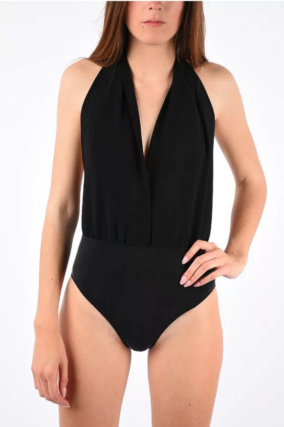 Dsquared2 Bodysuits Dsquared2 og1mm0624 Body Halter Neck in Black