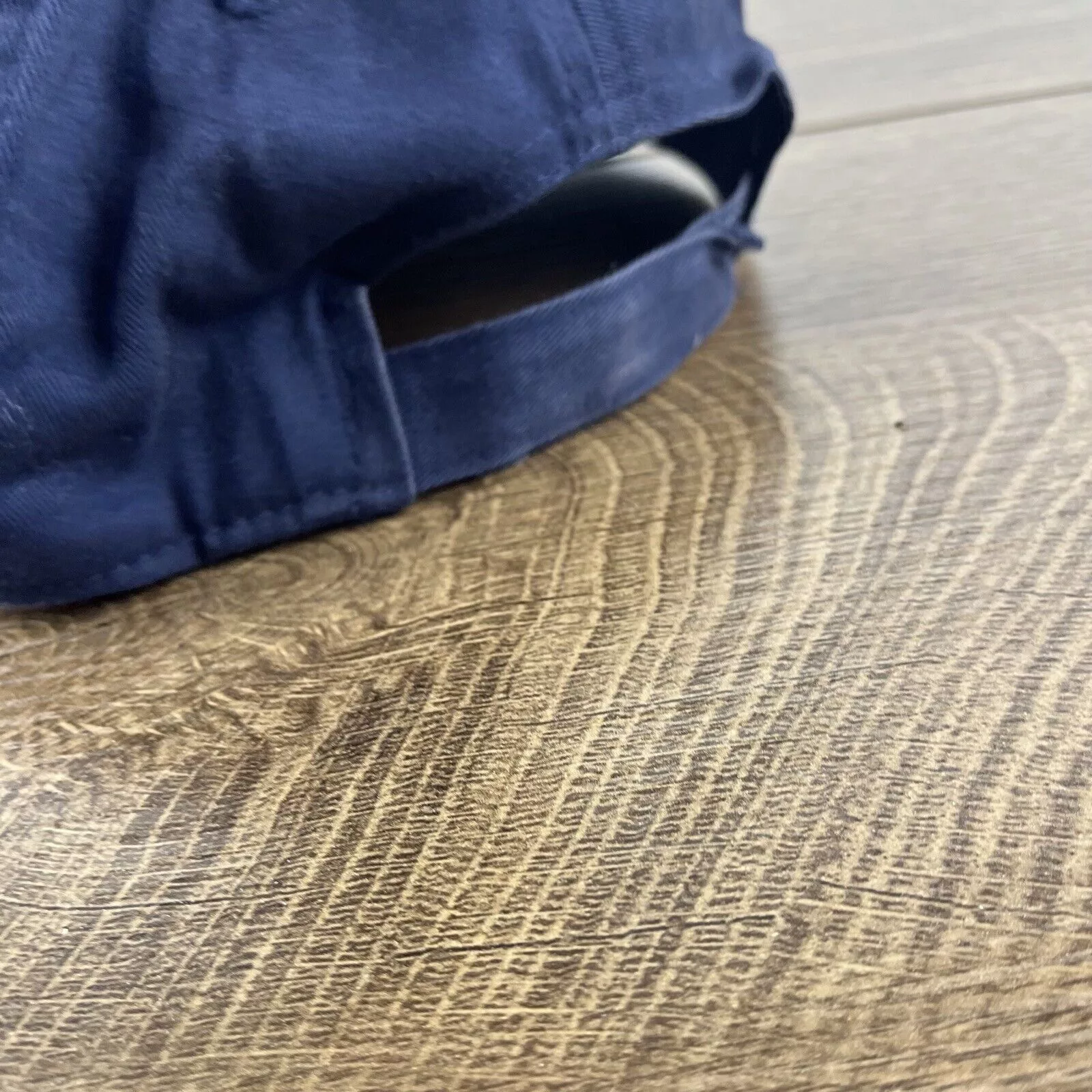 Other Hats Other Plain Navy Blue Hat Blue Adjustable Hat Blue Adult Size Base