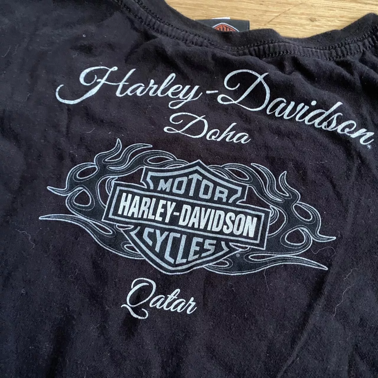 Harley Davidson Short Sleeve T Shirts Harley Davidson Graphic tee Black